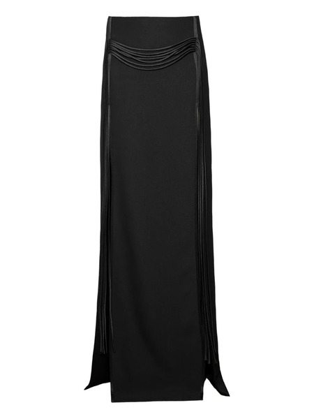  Rxquette Arhi Draped Maxi Skirt - Black 