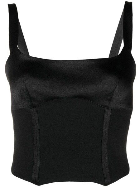  Rxquette Goth Bodice Top - Black 