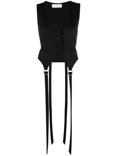  Rxquette Punky Tailored Waistcoat - Black 