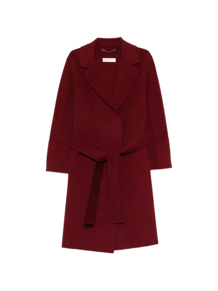  's Max Mara Arona Belted Coat - Red 