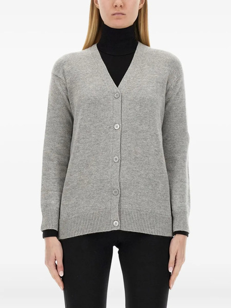  's Max Mara Buttoned Cardigan - Grey 