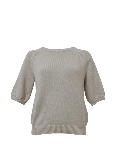  's Max Mara Corinne Ribbed T-shirt - Neutrals 