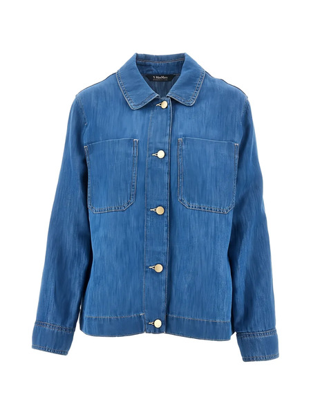  's Max Mara Denim Shirt - Blue 