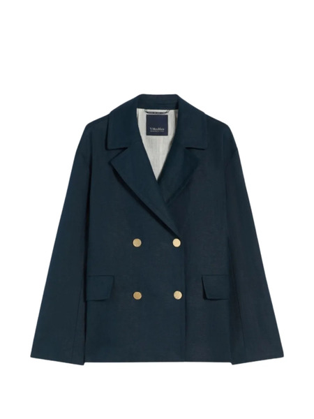  's Max Mara Double-breasted Blazer - Blue 