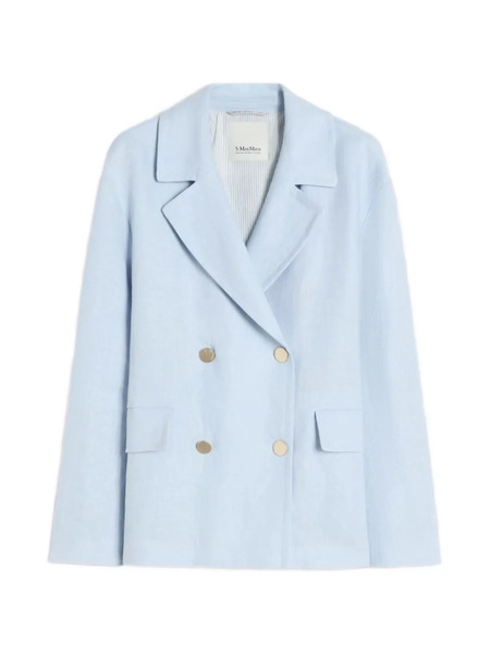  's Max Mara Double-breasted Blazer - Blue 