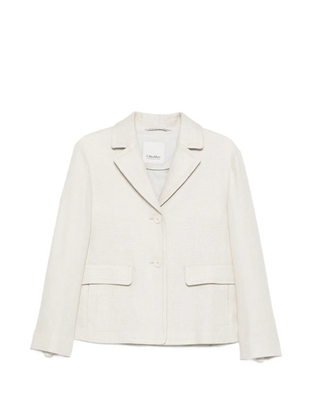 's Max Mara Flap-pocket Blazer - Neutrals 