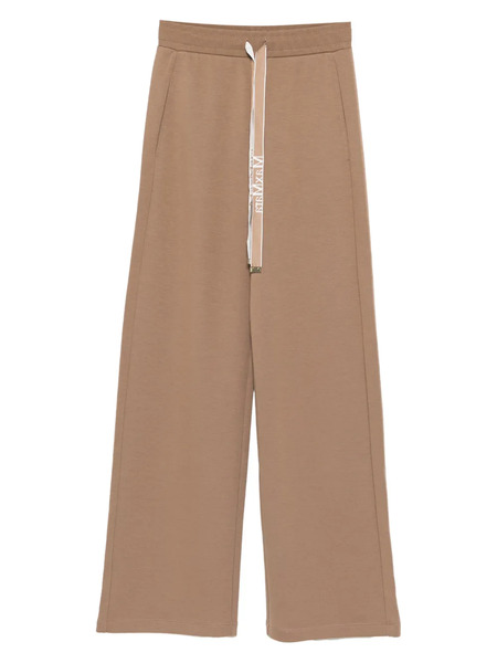  's Max Mara Logo-drawstring Track Pants - Brown 