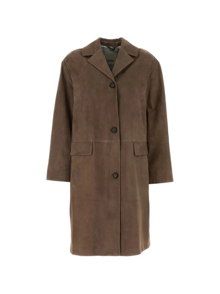  's Max Mara Ortensia Suede Coat - Brown 