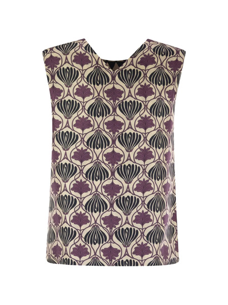  's Max Mara Patterned Blouse - Neutrals 