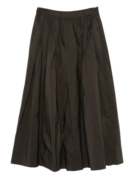  's Max Mara Pleated Skirt - Brown 