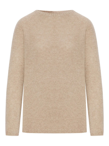  's Max Mara Raglan-sleeve Wool Sweater - Neutrals 