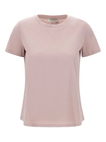  's Max Mara Reno Logo-embroidered T-shirt - Pink 