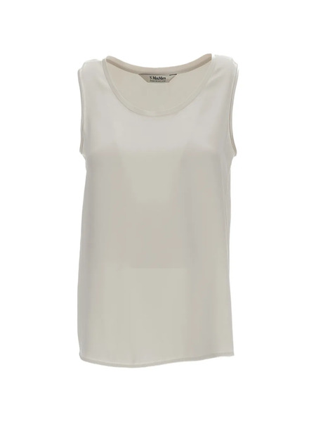  's Max Mara Round-neck Top - Neutrals 