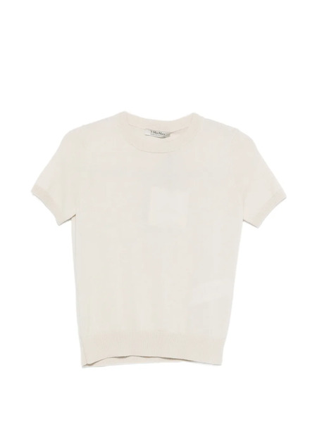  's Max Mara Short-sleeve Sweater - Neutrals 
