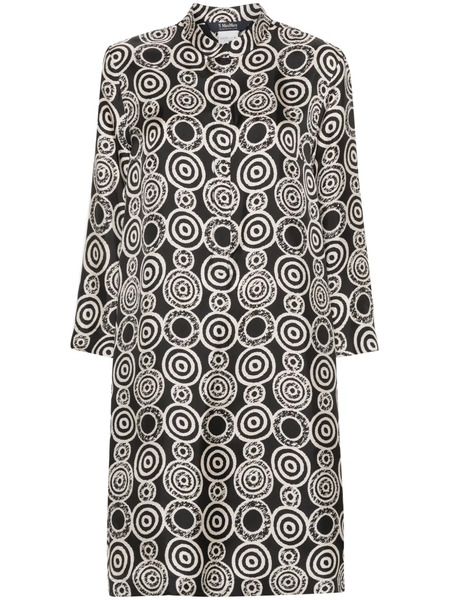  's Max Mara Terry Silk Dress - Black 