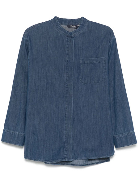  's Max Mara Unito Denim Shirt - Blue 