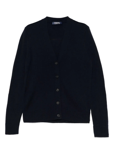  's Max Mara Wool Cardigan - Blue 