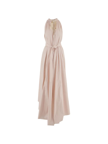  Sa Su Phi Belted Pleated Dress - Pink 