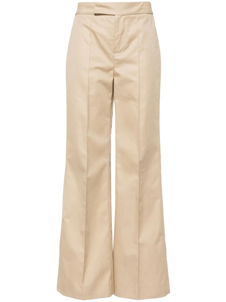  Sa Su Phi Mid-rise Straight Trousers - Neutrals 