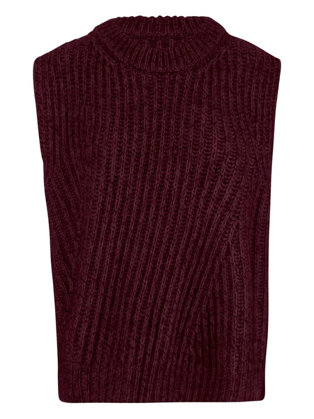  Sa Su Phi Ribbed Tank Top - Red 
