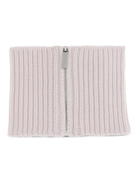  Sa Su Phi Ribbed Zip-fastening Scarf - Pink 