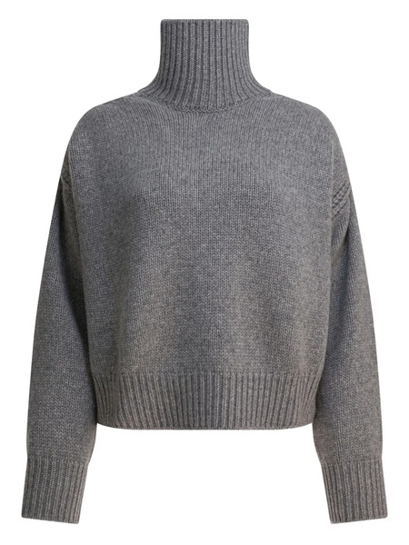  Sa Su Phi Roll-neck Cashmere Sweater - Grey 