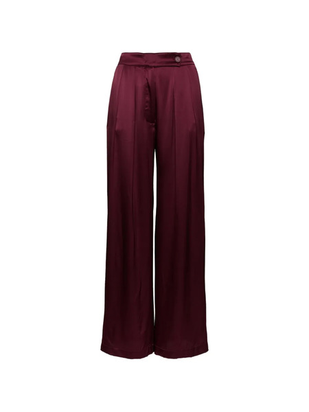  Sablyn Brooke Pleated Trousers - Red 