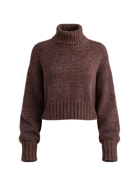  Sablyn Darcey Ribbed Roll-neck Sweater - Brown 