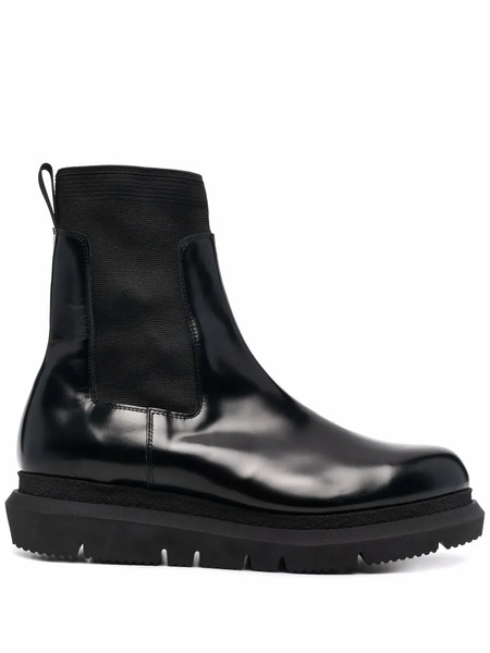  Sacai Chunky Chelsea Boots - Black 