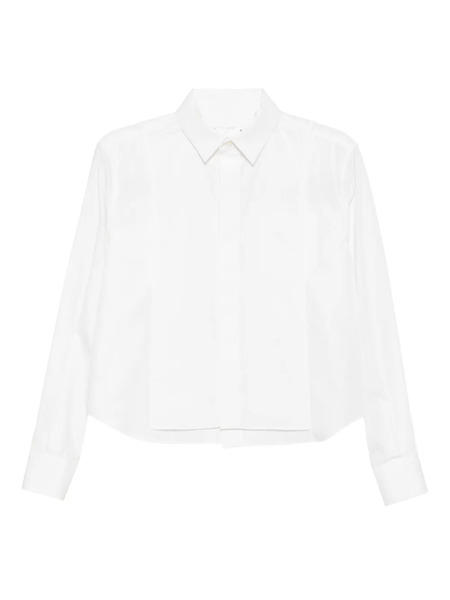  Sacai Cropped Shirt - White 