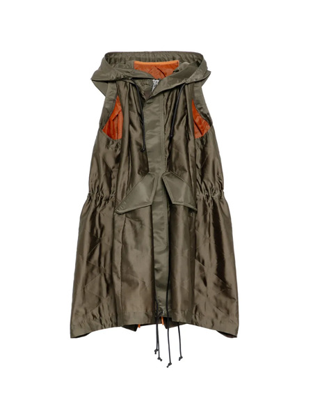  Sacai Hooded Jacket - Green 
