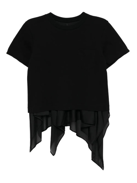  Sacai Layered Top - Black 
