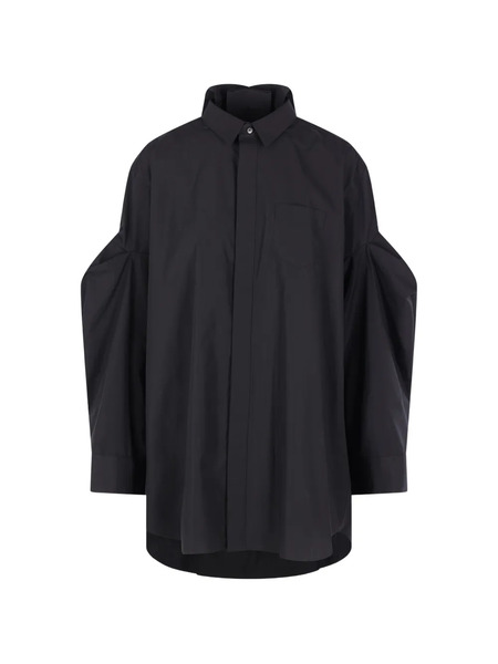 Sacai Long-sleeve Shirt - Black 
