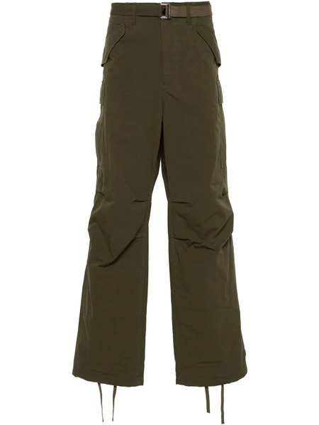  Sacai Ripstop Cargo Pants - Green 