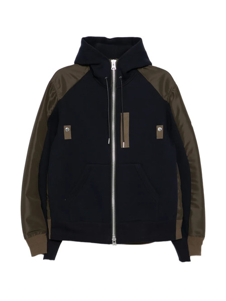  Sacai Sponge Hooded Jacket - Blue 
