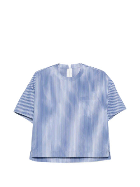  Sacai Striped Shirt - Blue 