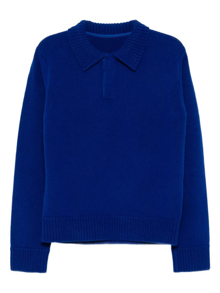  Sacai Wool Jumper - Blue 