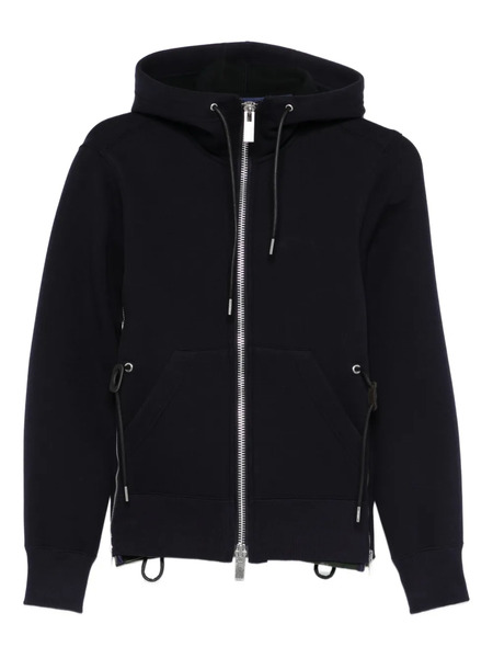  Sacai Zip Top Hoodie - Blue 