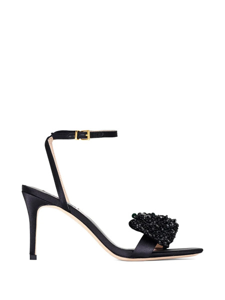  Sachin & Babi Chelsea Bow-embellished Sandals - Black 