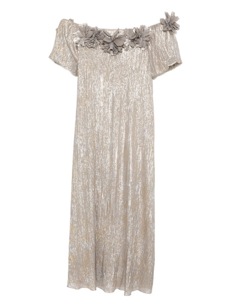  Sachin & Babi Valentina Gown - Silver 
