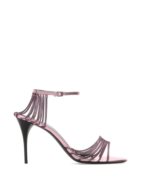  Saint Laurent Babylone Sandals - Pink 