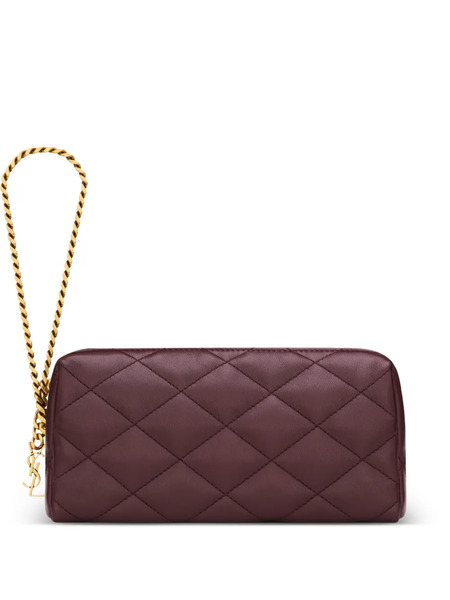  Saint Laurent Cassandre Clutch Bag - Purple 