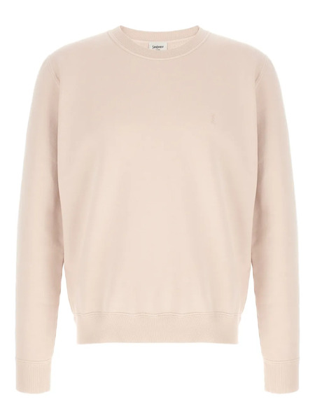  Saint Laurent Cassandre Logo Sweatshirt - Pink 