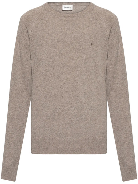  Saint Laurent Cassandre Sweater - Brown 