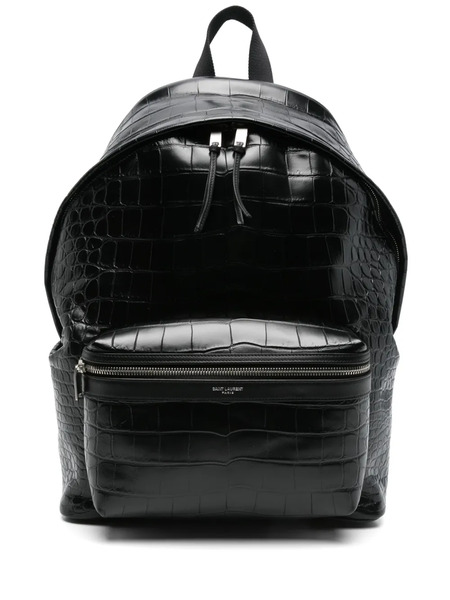  Saint Laurent City Backpack - Black 