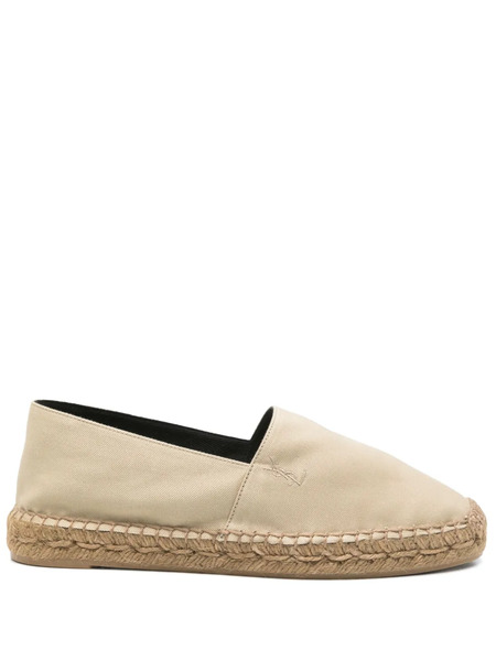  Saint Laurent Cotton Espadrilles - Neutrals 