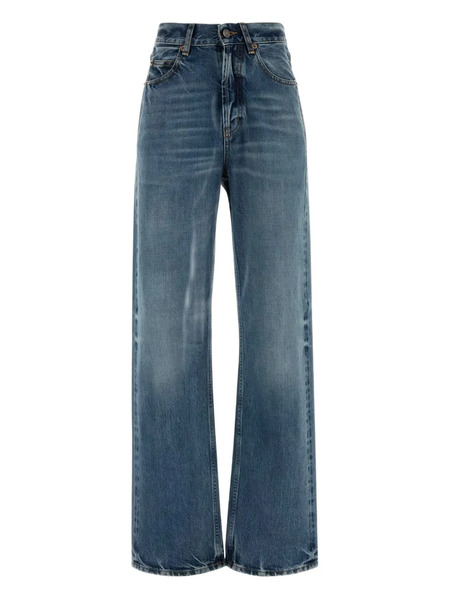  Saint Laurent Cotton Jeans - Blue 