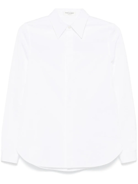  Saint Laurent Cotton Shirt - White 