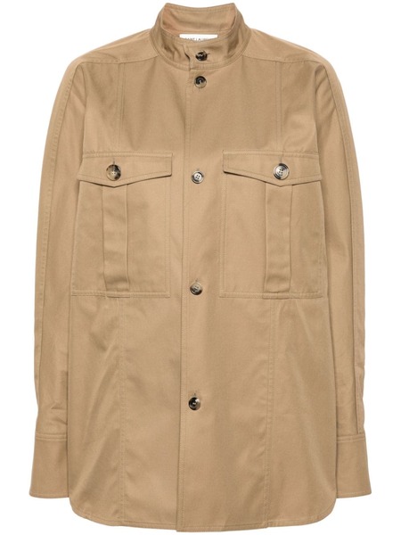  Saint Laurent Cotton Twill Shirt - Neutrals 