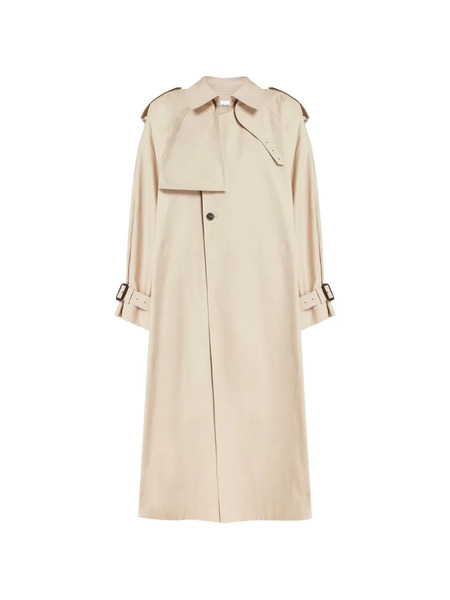  Saint Laurent Double-breasted Coat - Neutrals 